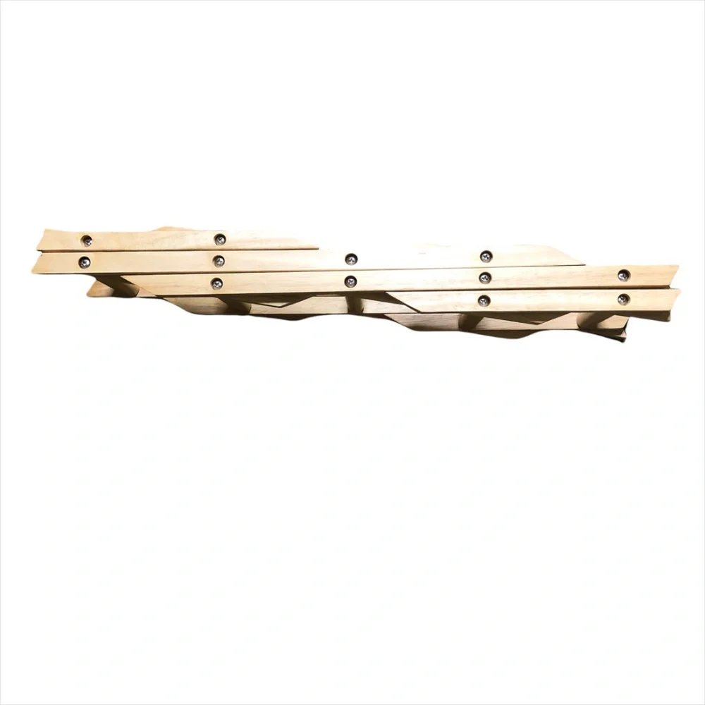 Wooden Folding Collapsible Wine Bottle Rack Holder Storage